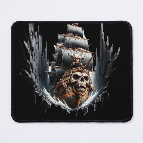 Item preview, Terrifying Pirate Ship designed and sold by Becooldesing.