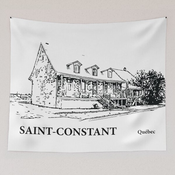 Item preview, Saint-Constant Québec designed and sold by Lakeric Cityscapes.