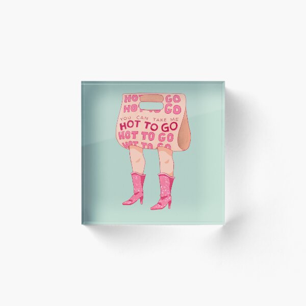 Item preview, H-O-T-T-O-G-O, you can take me HOT TO GO! designed and sold by alysketches.