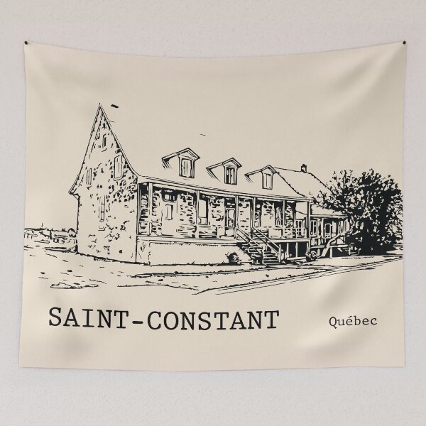 Item preview, Saint-Constant Québec designed and sold by Lakeric Cityscapes.