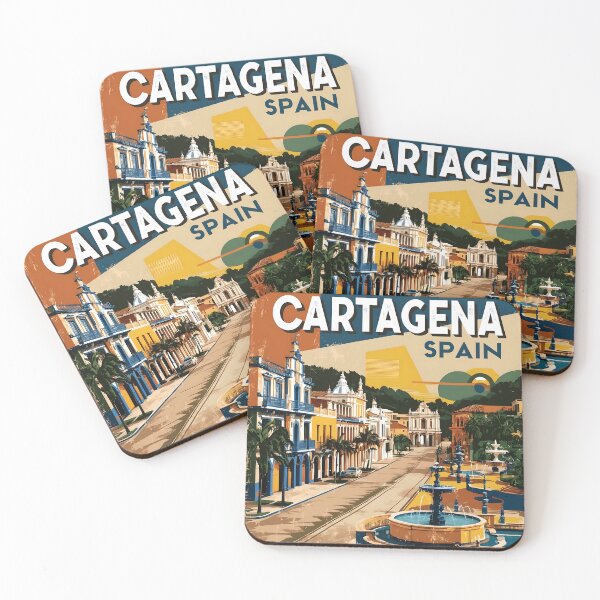 Artikelvorschau, Cartagena Spanien Vintage Reisetourismus entworfen und verkauft von TravelersGems.