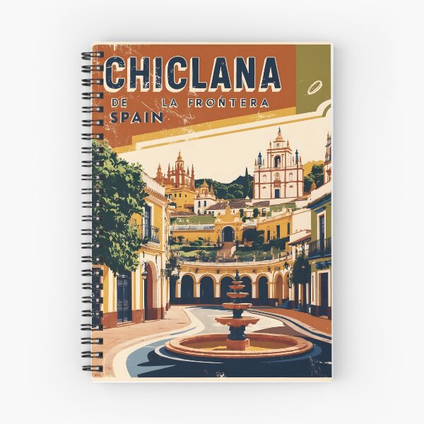Item preview, Chiclana de la Frontera Spain Vintage Travel Tourism designed and sold by TravelersGems.