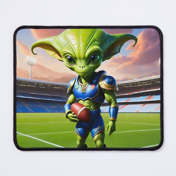 Item preview, Rugby Alien in the Stadium designed and sold by Marcicev-Bojan.
