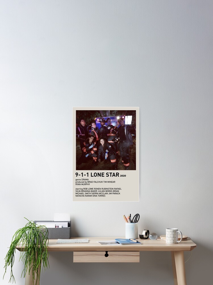 911 lone star poster Poster