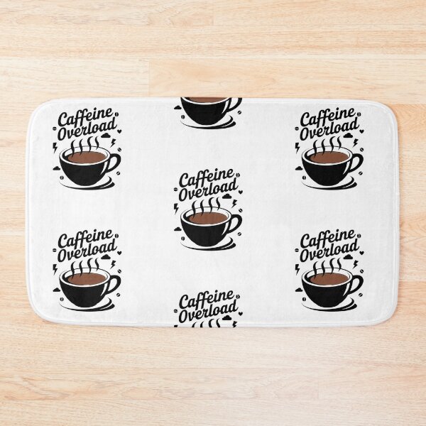 Item preview, Caffeine overload coffee time morning time designed and sold by Newhyperion.