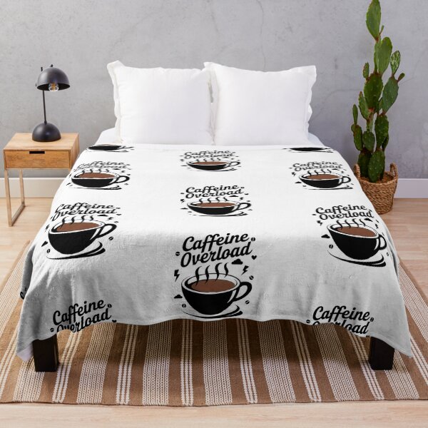 Item preview, Caffeine overload coffee time morning time designed and sold by Newhyperion.
