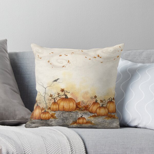 Item preview, Fall Pumpkin Patch designed and sold by AmyBrownArt.