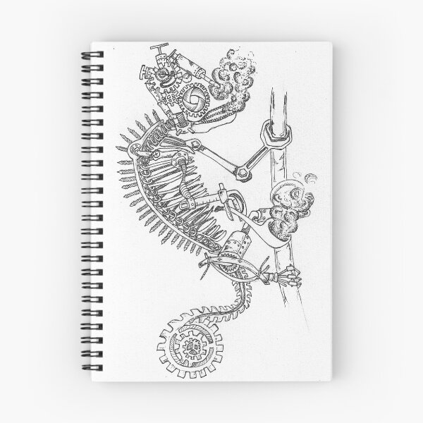 Item preview, Steampunk Chameleon designed and sold by murciel-ago.