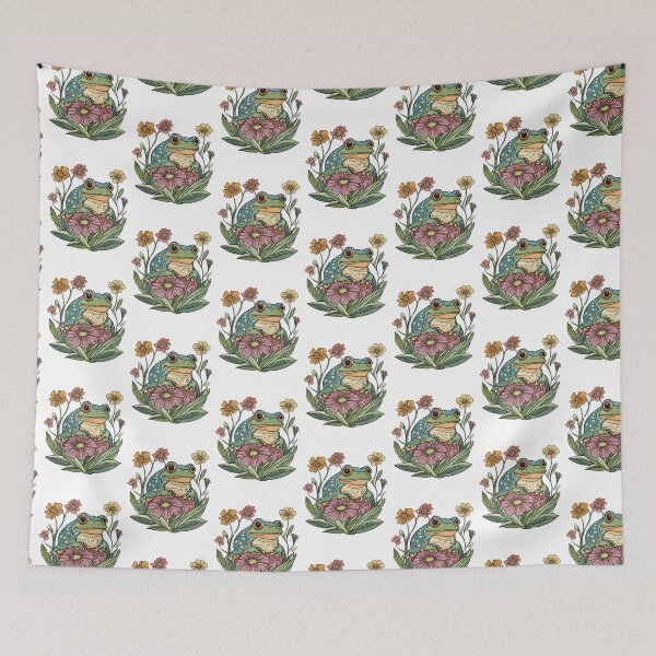 Item preview, Cute Colorful Frog designed and sold by PaperieJennifer.