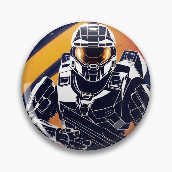 Item preview, Master Chief Halo Series Sci-Fi Poster designed and sold by DigitalDuskCo.