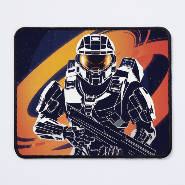 Item preview, Master Chief Halo Series Sci-Fi Poster designed and sold by DigitalDuskCo.