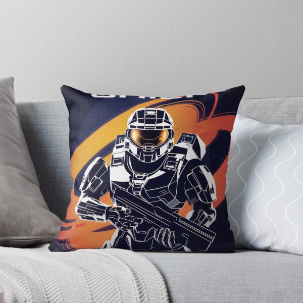 Item preview, Master Chief Halo Series Sci-Fi Poster designed and sold by DigitalDuskCo.