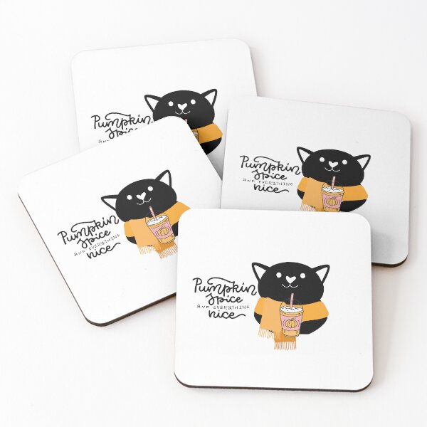 Item preview, pumpkin spice cat designed and sold by hrencso.