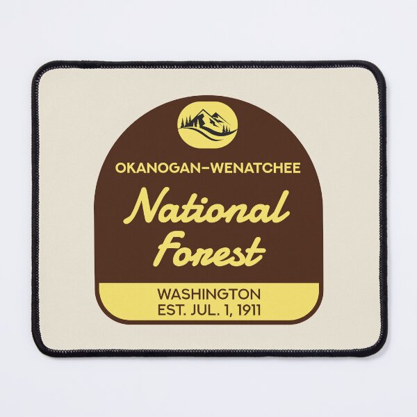 Item preview, Vintage Okanogan–Wenatchee National Forest designed and sold by RabbitK.
