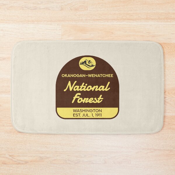 Item preview, Vintage Okanogan–Wenatchee National Forest designed and sold by RabbitK.