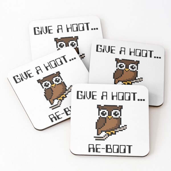 Item preview, Give a Hoot, reboot designed and sold by HonkyKatDesign.
