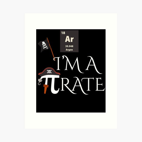 Ar I'm A Pirate, pirate shirt, pirate gifts