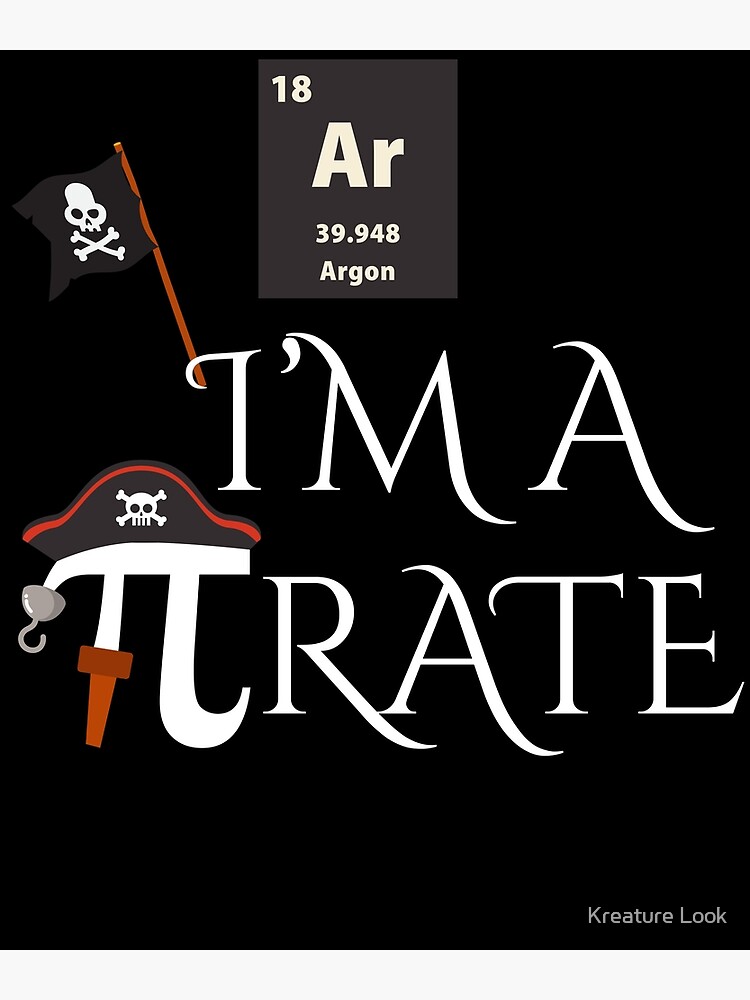 Ar I'm A Pirate, pirate shirt, pirate gifts