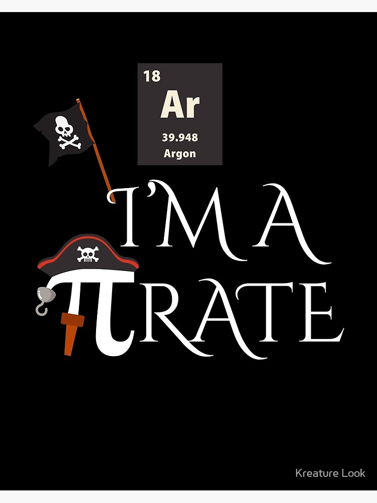 Ar I'm A Pirate, pirate shirt, pirate gifts