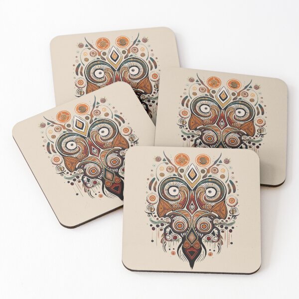 Item preview, Hypnosis Nature Mask | Gods & Masks Collection | Beige designed and sold by monkeybusiness.pt.