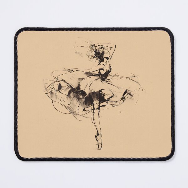 Item preview, Elegant Female Dancer in Motion designed and sold by Windy-market.