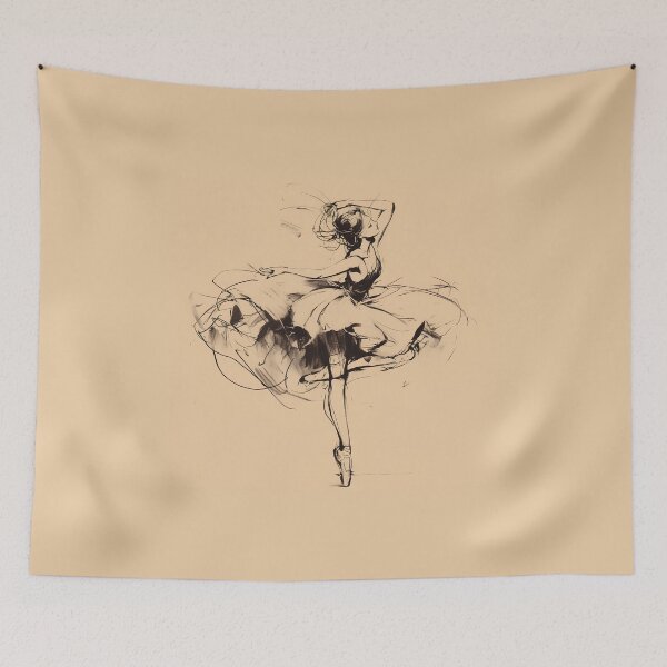 Item preview, Elegant Female Dancer in Motion designed and sold by Windy-market.