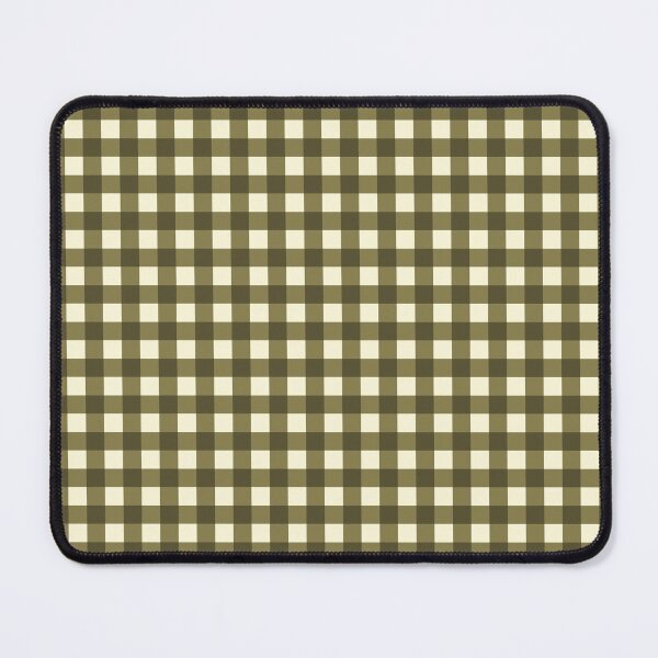 Artikelvorschau, Moosgrünes Gingham-Muster entworfen und verkauft von Efthymia.