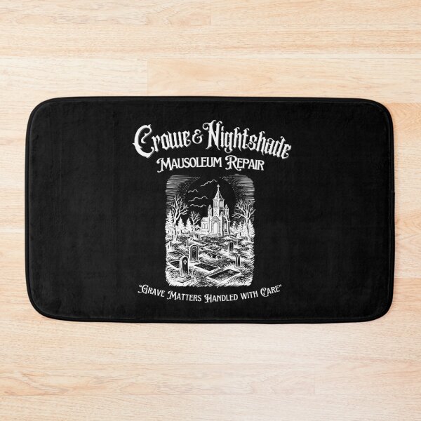 Item preview, Crowe & Nightshade Mausoleum Repair (white) designed and sold by MorningstarHaus.