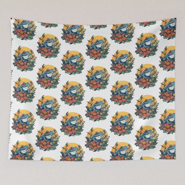 Item preview, Cute Colorful Frog designed and sold by PaperieJennifer.
