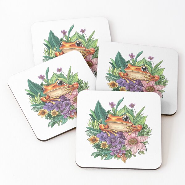 Item preview, Cute Colorful Frog designed and sold by PaperieJennifer.