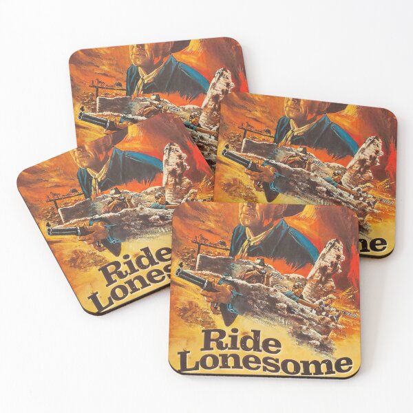 Item preview, Ride Lonesome Poster HD designed and sold by Retr0Tshirts.