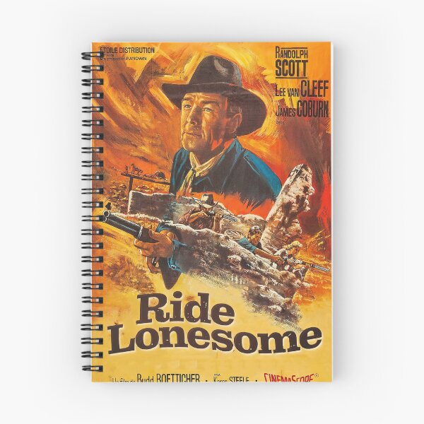 Item preview, Ride Lonesome Poster HD designed and sold by Retr0Tshirts.