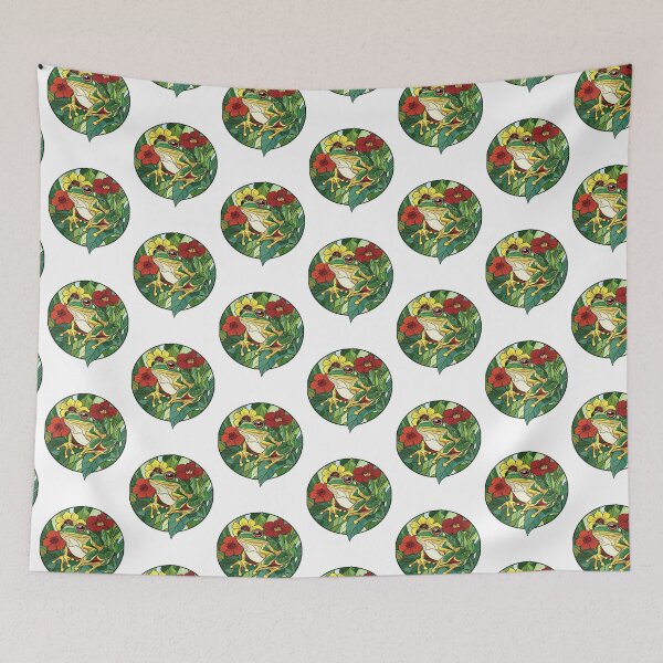 Item preview, Cute Colorful Frog designed and sold by PaperieJennifer.