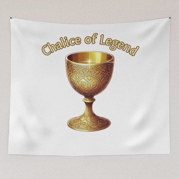 Item preview, Golden Chalice of Legend Mystical Grail Artwork designed and sold by kylmllr101684.