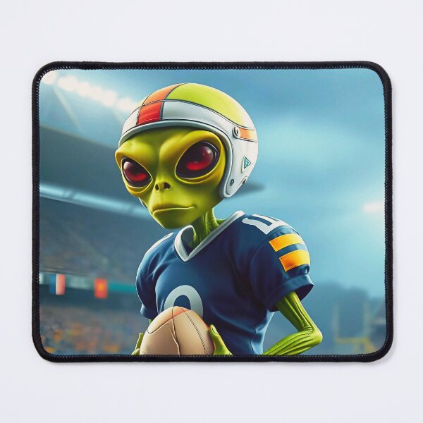 Item preview, Rugby Alien in the Stadium v2 designed and sold by Marcicev-Bojan.