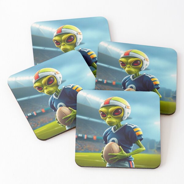 Item preview, Rugby Alien in the Stadium v2 designed and sold by Marcicev-Bojan.