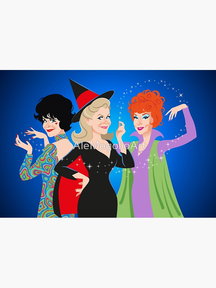 Thumbnail 2 of 2, Jigsaw Puzzle, Bewitched 60 Anniversary designed and sold by AleMogolloArt.