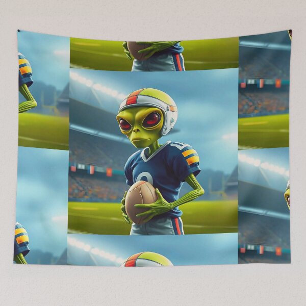 Item preview, Rugby Alien in the Stadium v2 designed and sold by Marcicev-Bojan.
