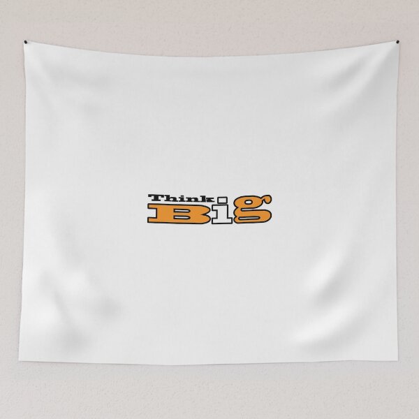 Item preview, Think Big Colorful Minimalist Typography t shirt, sticker, poster, banner designed and sold by JSWDESIGNS.