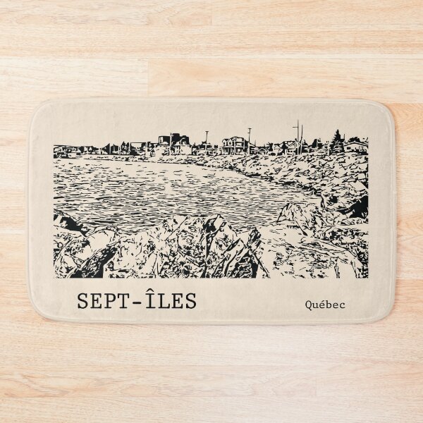 Item preview, Sept-Îles Québec designed and sold by Lakeric Cityscapes.