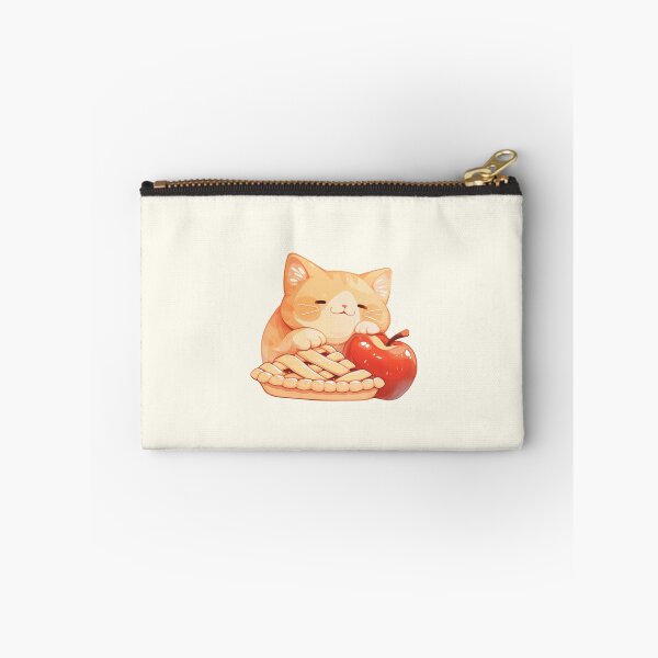 Item preview, Cute Orange Tabby Cat and Apple Pie designed and sold by NikoNekoDesigns.