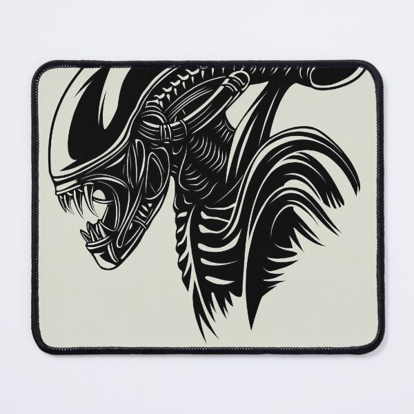 Item preview, Minimalist Alien Xenomorph Poster designed and sold by DigitalDuskCo.