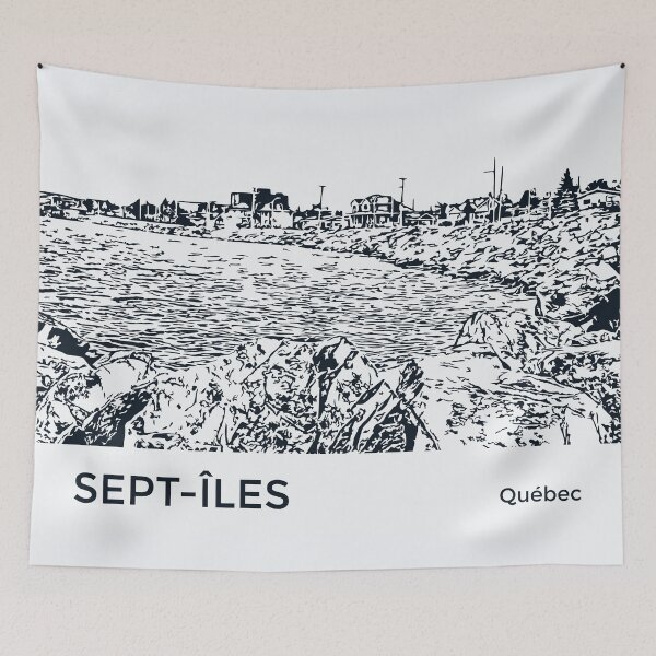 Item preview, Sept-Îles Québec designed and sold by Lakeric Cityscapes.