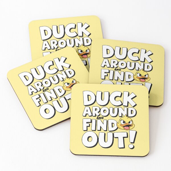 Item preview, Duck Around And Find Out! Funny Duck Puns designed and sold by PMCreative.