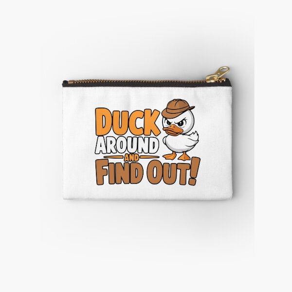 Item preview, Duck Around And Find Out! Cute Angry Duck Puns designed and sold by PMCreative.