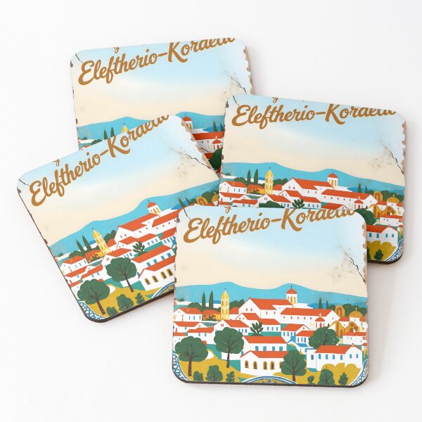 Item preview, Eleftherio Kordelio Central Macedonia Greece Postcard Vintage Retro Travel Vintage designed and sold by TravelPostcardGems.