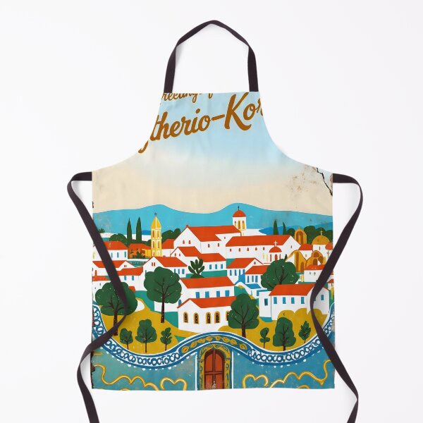 Item preview, Eleftherio Kordelio Central Macedonia Greece Postcard Vintage Retro Travel Vintage designed and sold by TravelPostcardGems.