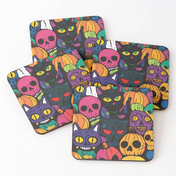 Item preview, Spooky Palette: Skulls, Pumpkins, and Cat designed and sold by Soul-Sparks.