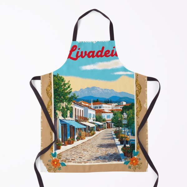 Item preview, Greetings from Livadeia Central Greece Postcard Vintage Retro Travel Vintage designed and sold by TravelPostcardGems.