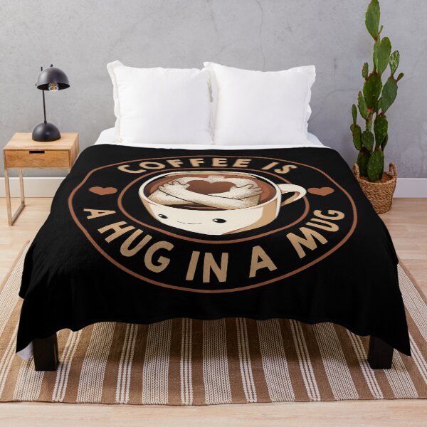 Item preview, Coffee is a Hug in a Mug by Tobe Fonseca designed and sold by Tobe Fonseca®.